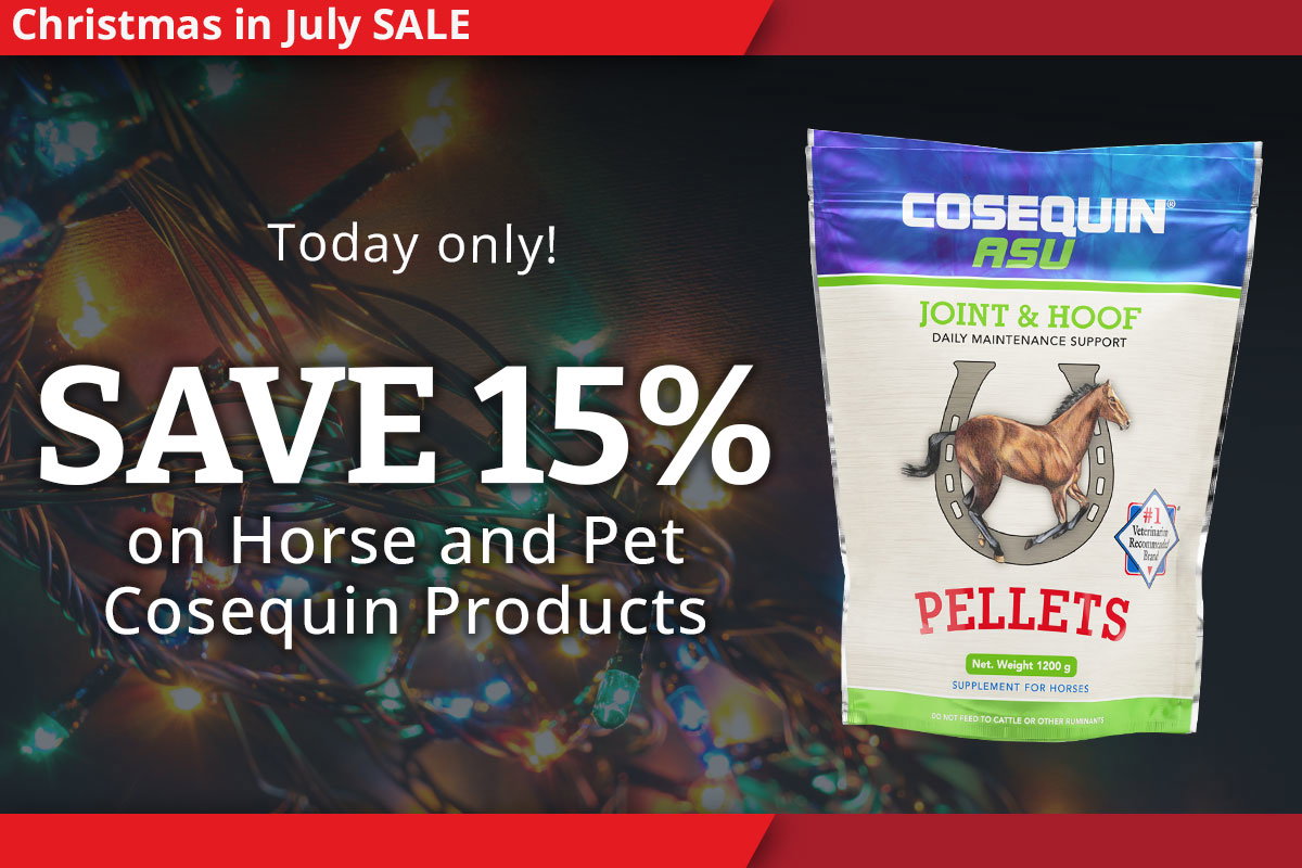 Save 15% on Horse and Pet Cosequin Products