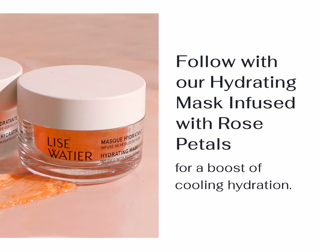 Hydrating Mask Infused with Rose Petals