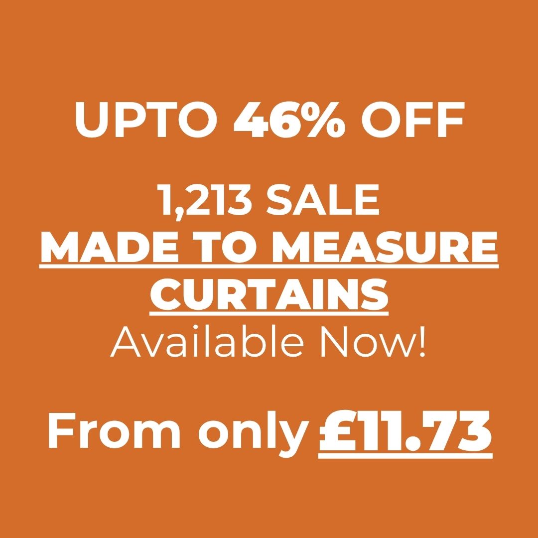 SUMMER SALE MADE TO MEASURE CURTAINS