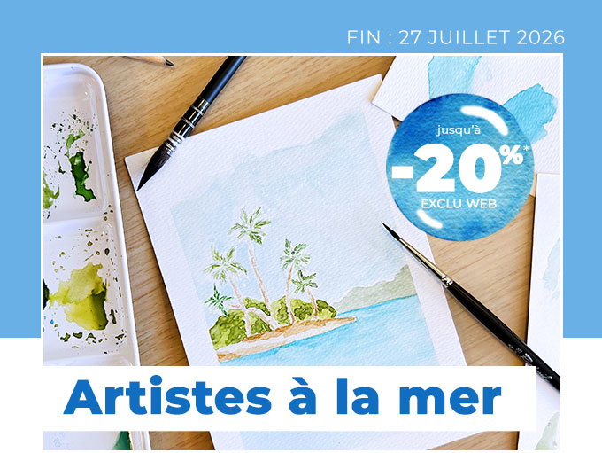Artistes à la mer : jusqu'à -20%