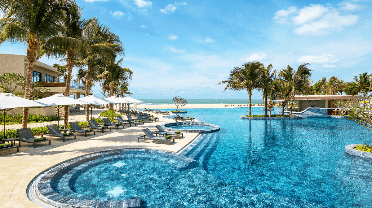 Vietnam All-Inclusive Beachfront Paradise with Massages, Unlimited Free-Flow Drinks & Return Transfers