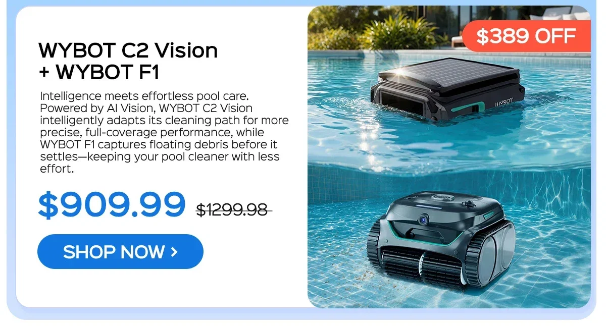 WYBOT C2 Vision + WYBOT F1 WYBOT C2 Vision + WYBOT F1