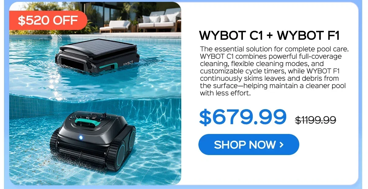 WYBOT C1 + WYBOT F1 Skimmer WYBOT C1 + WYBOT F1 Skimmer