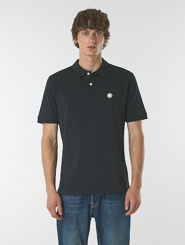 Black Jerry Jersey Polo