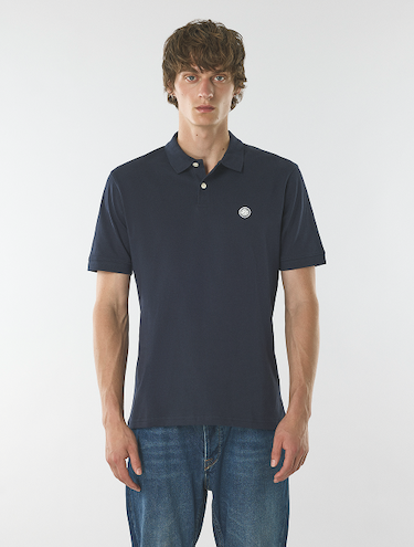 Navy Jerry Jersey Polo