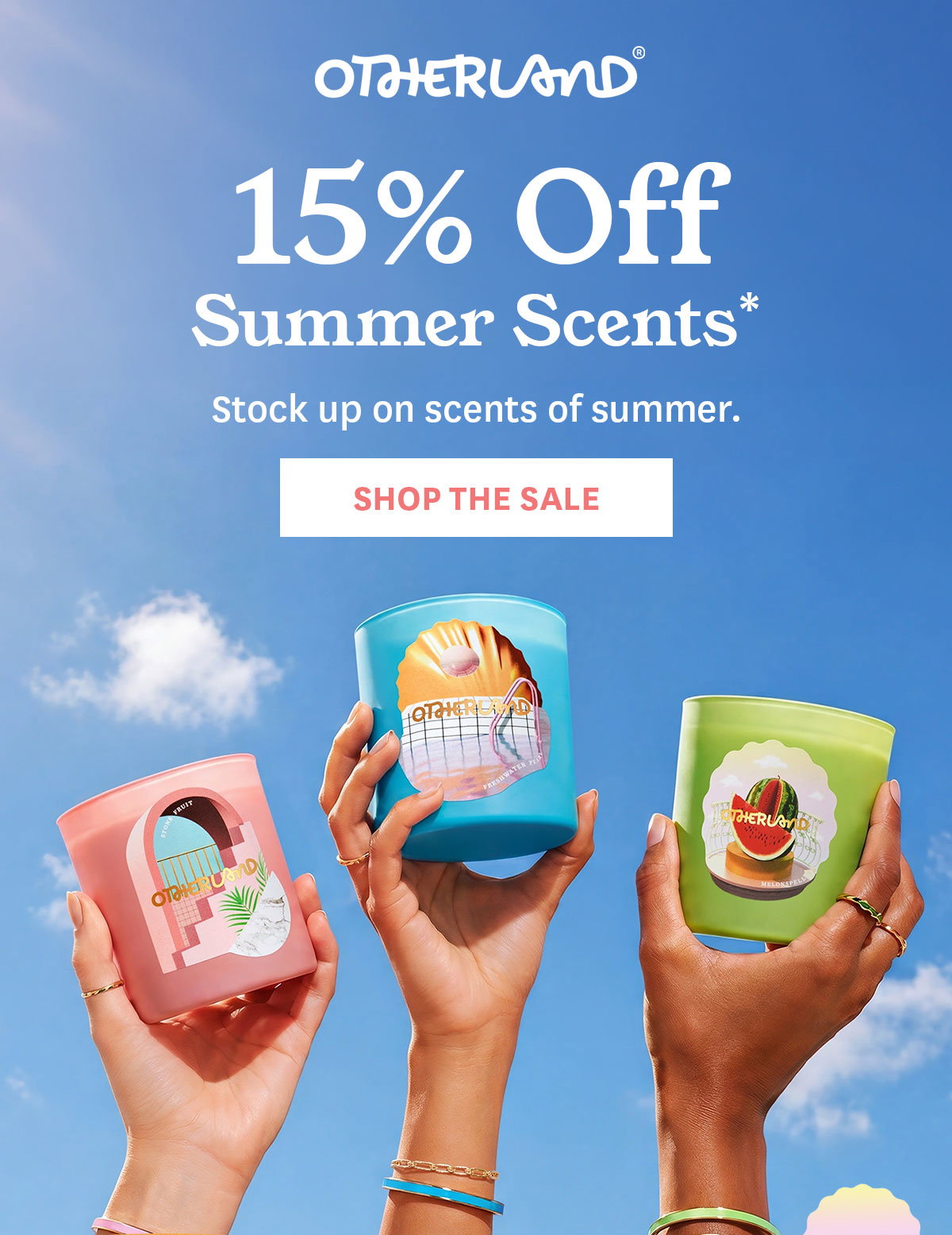 15% Off Summer Scents. 