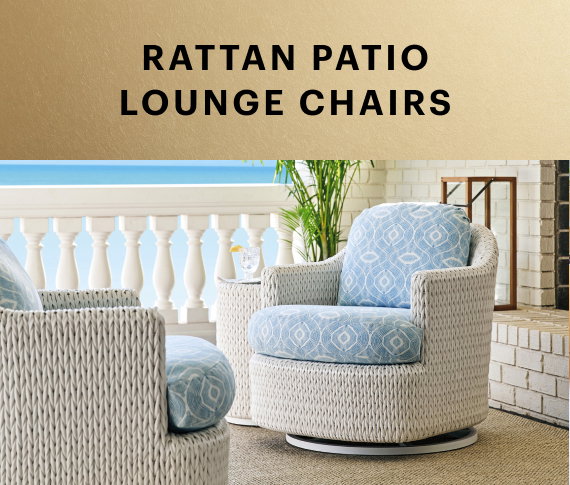 Rattan Patio Lounge Chairs