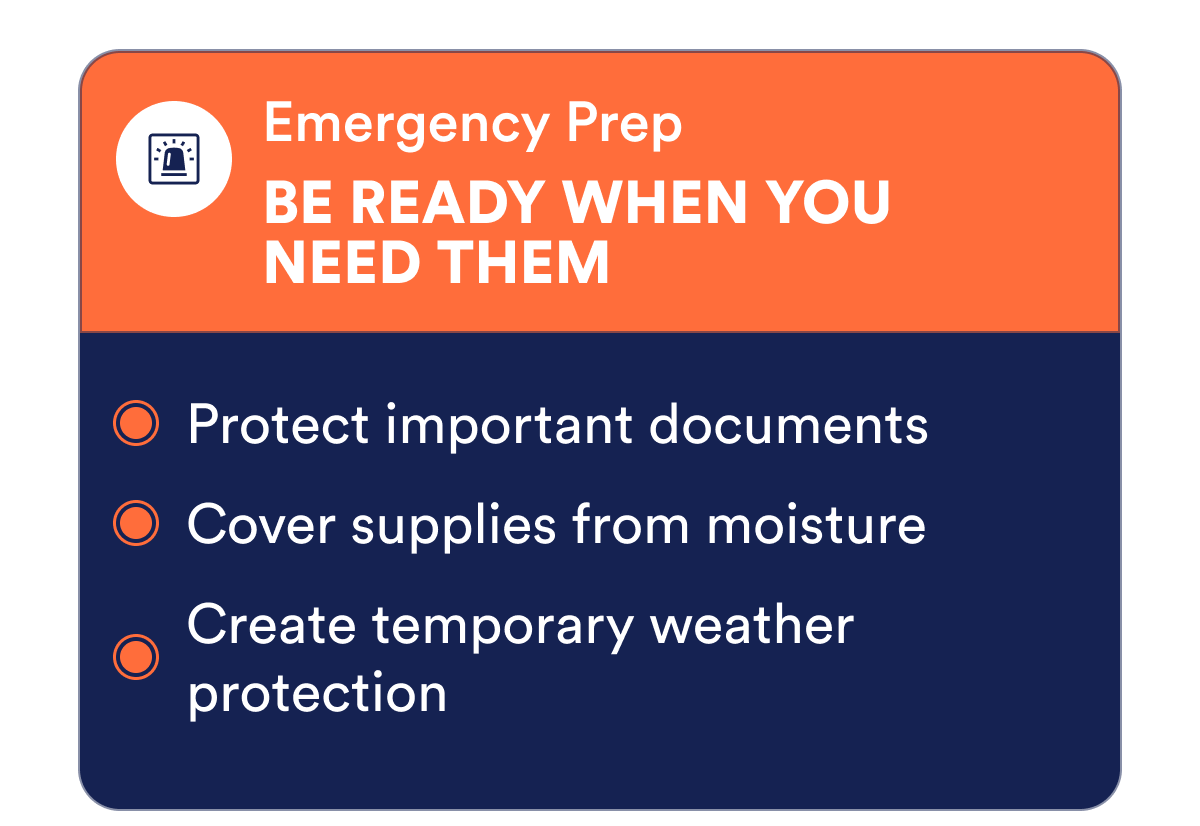 Emergency Prep: Be ready when you need them
