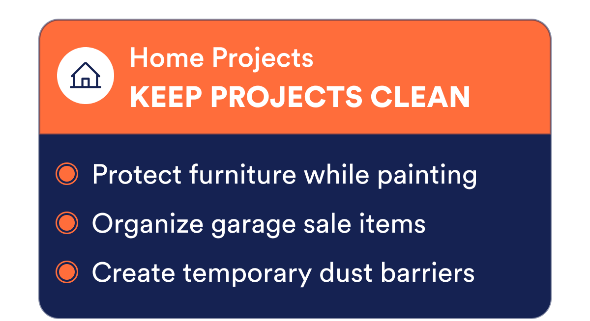 Home Projects: keep projects clean
