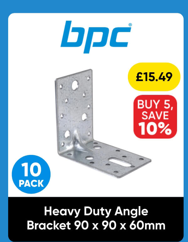 Heavy Duty Angle Bracket 90 x 90 x 60mm