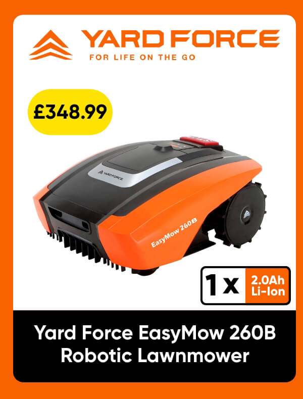 Yard Force EasyMow 260B Robotic Lawnmower 2.0Ah