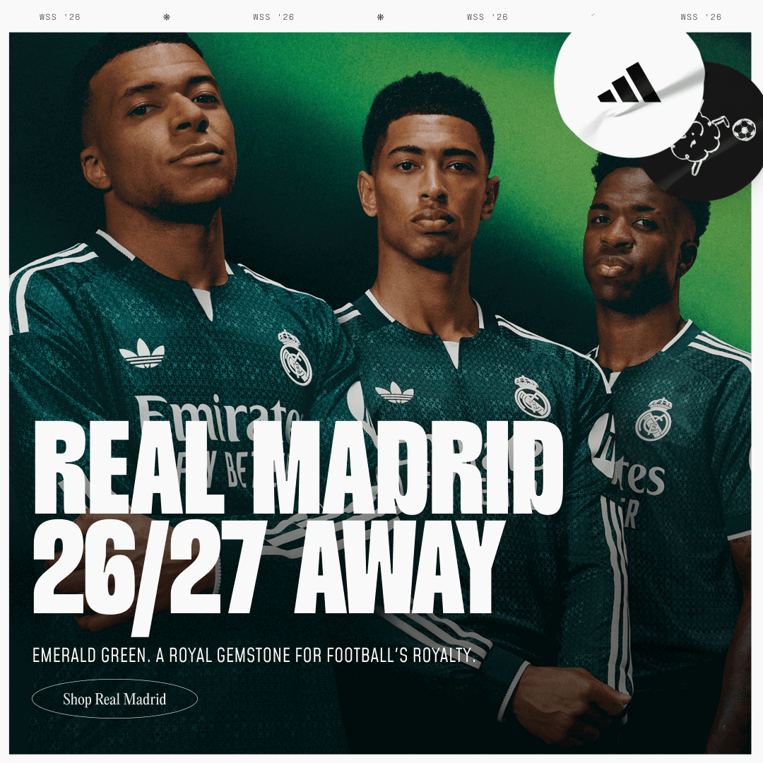 NEW adidas Real Madrid 26/27 Away Jersey