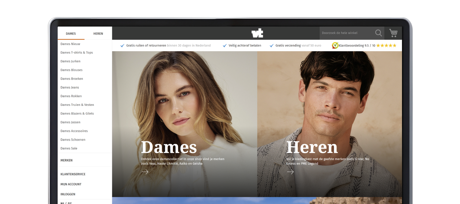 VT webshop
