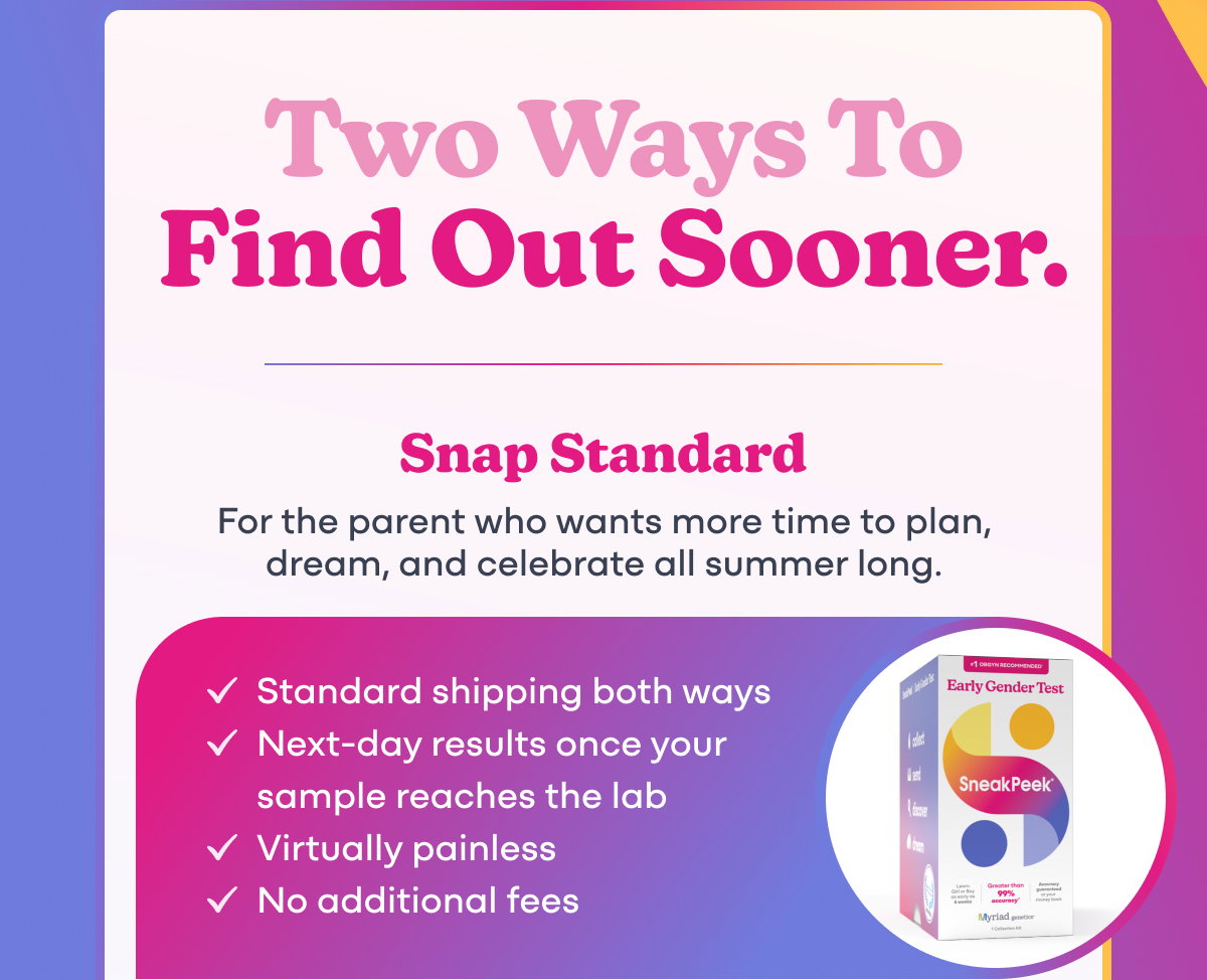 Two Ways To Find Out Sooner