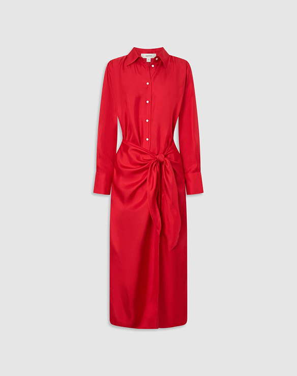 SILK SARONG DRESS