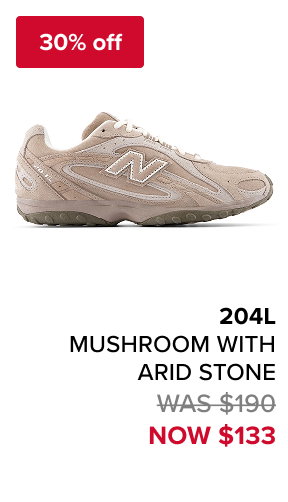 204L MUSHROOM with ARID STONE Was $190 Now $133