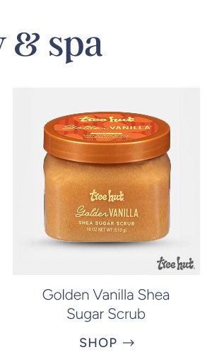 Golden Vanilla Shea Sugar Scrub
