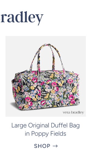Large Original Duffel Bag in Poppy Fields