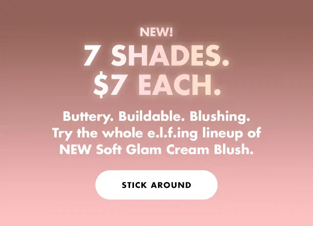 new! 7 shades, $7 each
