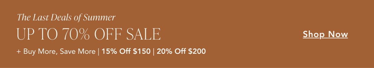 Up To 70% Off Deal