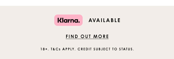 Klarna Available 