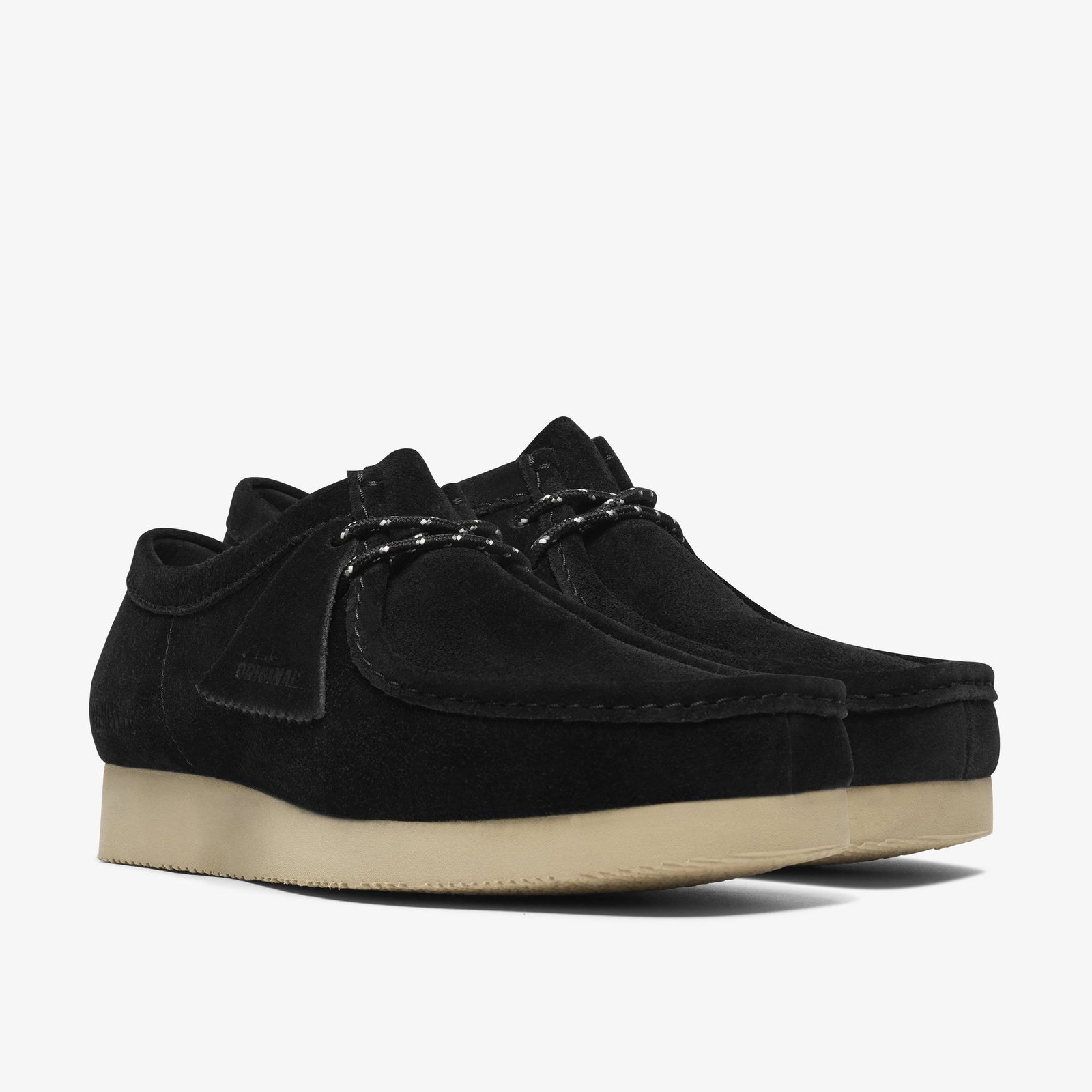 Wallabee Lite Black Suede
