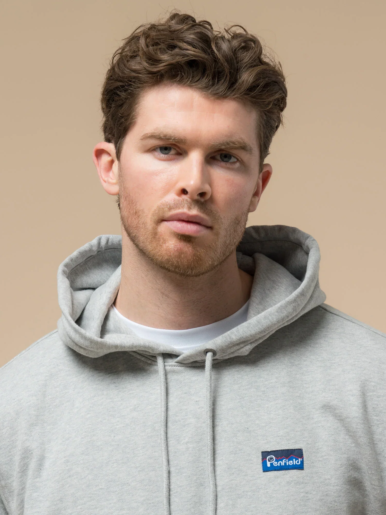 Original Logo Hoodie in Athletic Grey Heather