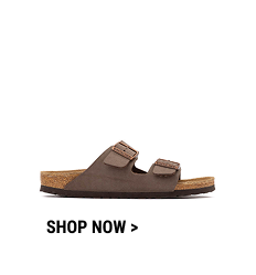Womens Birkenstock Arizona Slide Sandal - Mocha