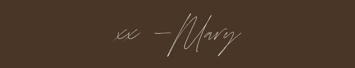 xx –Mary