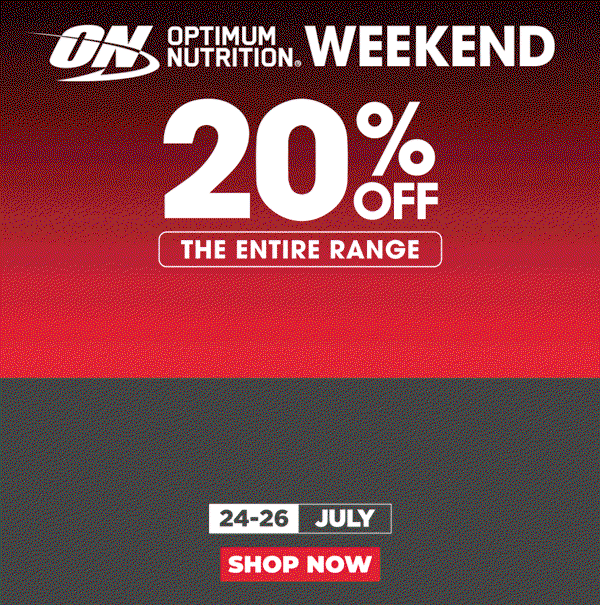OPTMUM NUTRITION SALE IS LIVE