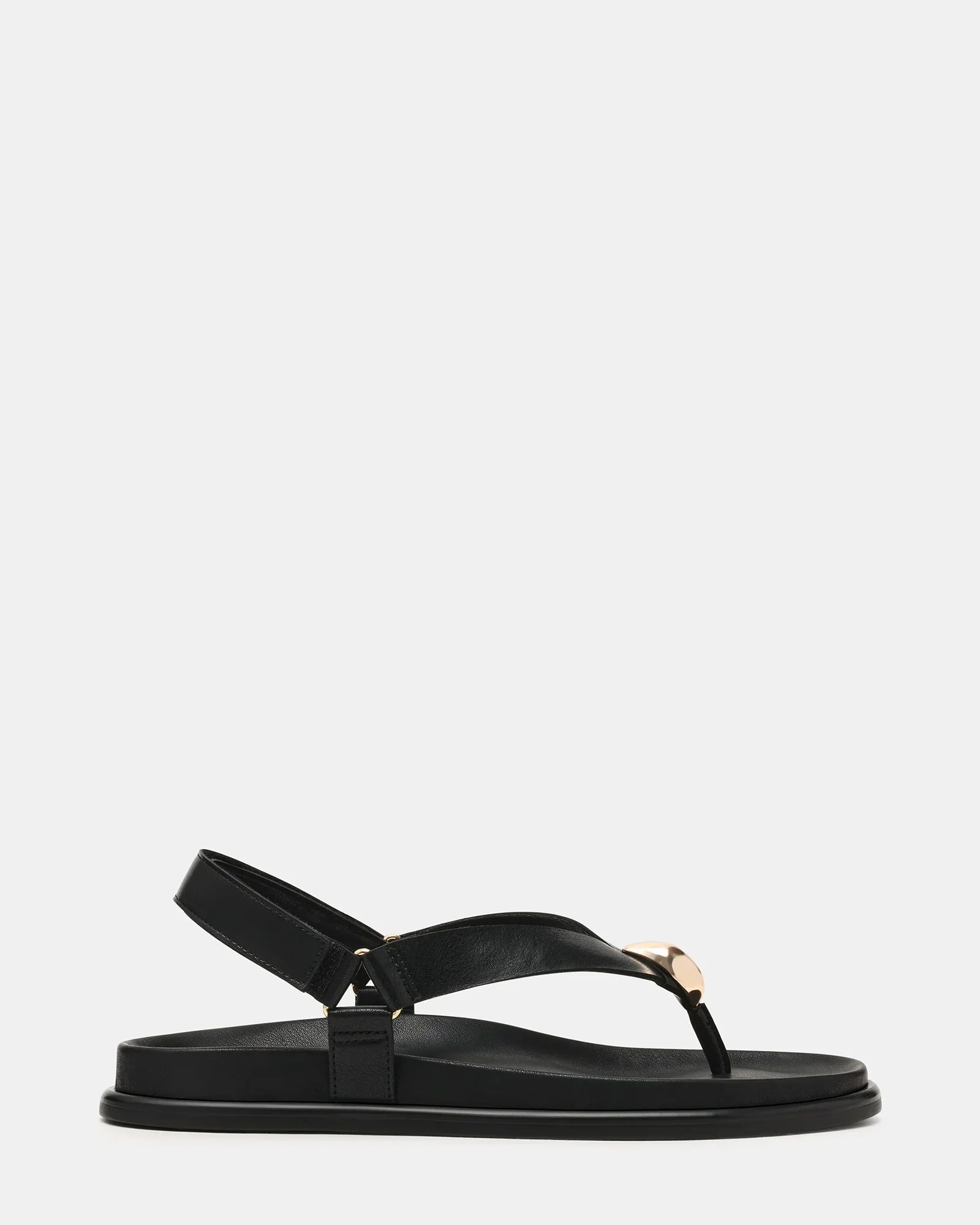 Image of ELVIA BLACK LEATHER