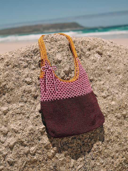 Shop Christe Crochet Shopper Bag