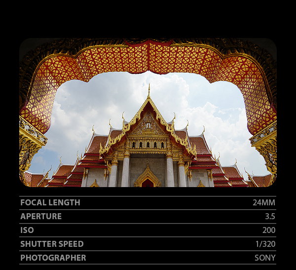 Focal Length 24mm, Aperture 3.5, ISO 200, Shutter Speed 1/320, Photographer Sony
