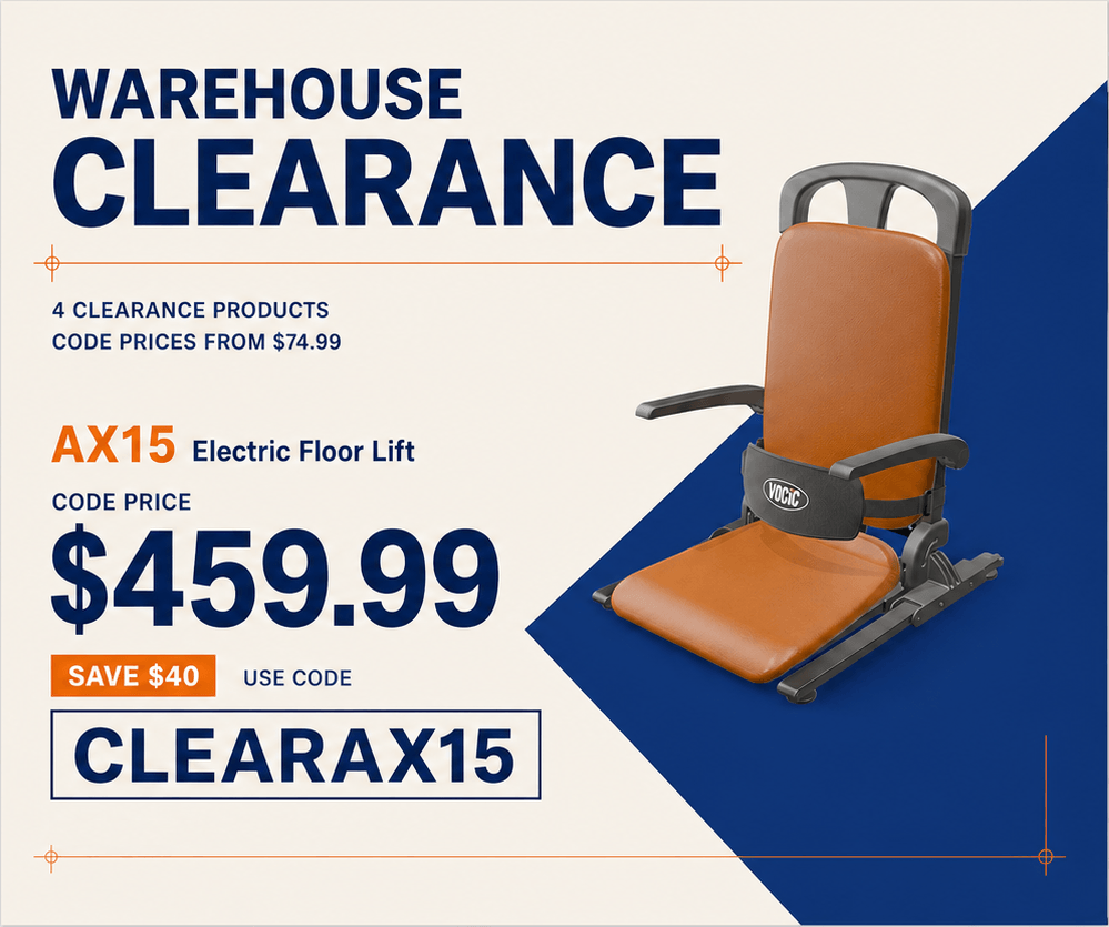 Warehouse Clearance. 4 clearance products. Code prices from $74.99. AX15 Electric Floor Lift code price $459.99. Save $40. Use code CLEARAX15.