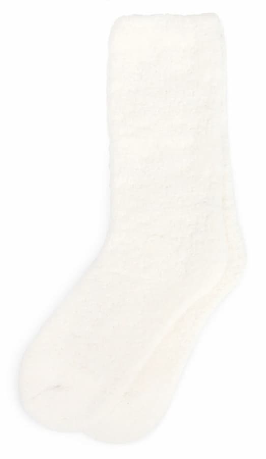 Adult Calf Socks in Creme 