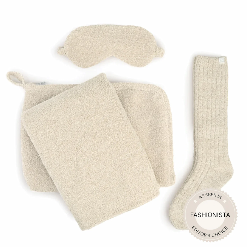 Fleck Travel Set in Linen