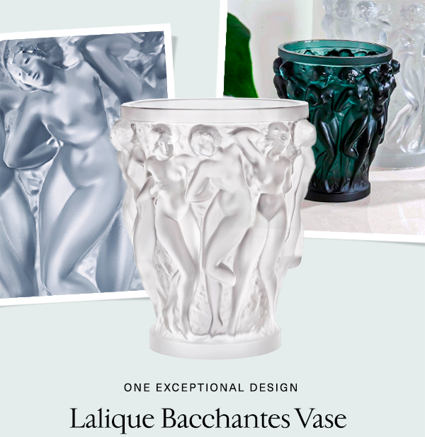 Lalique Bacchantes Vase