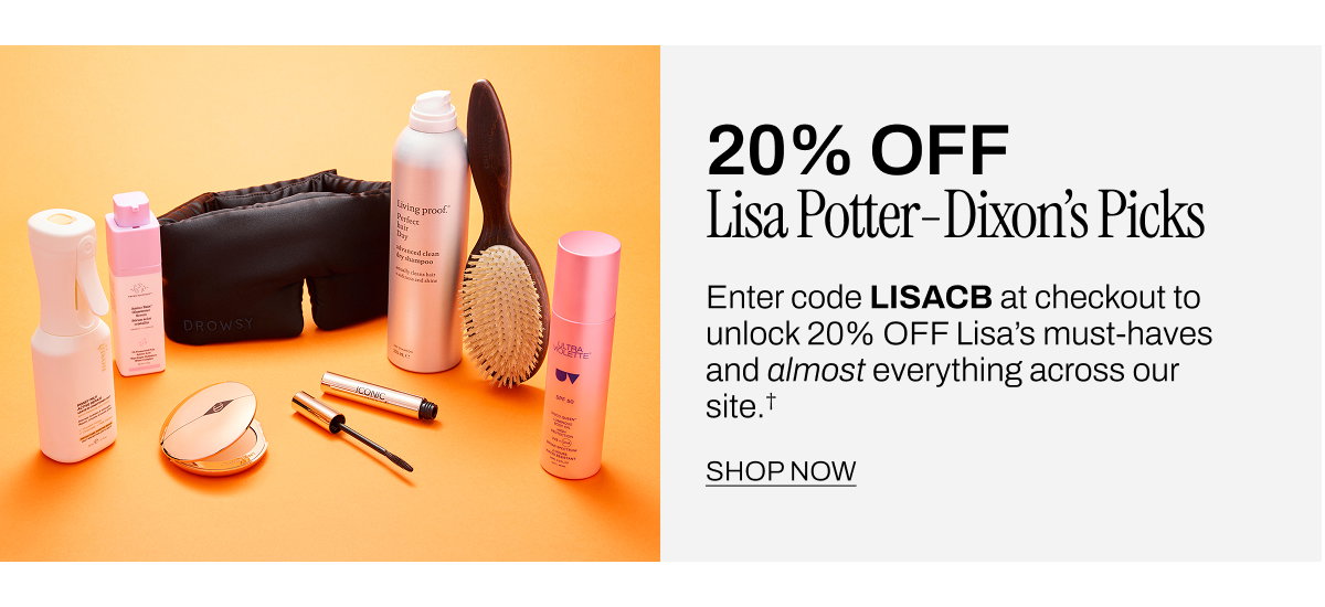 20% OFF LISA'S PICKS