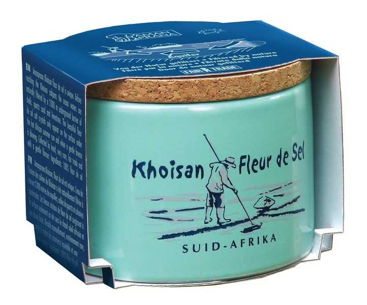 Image of Amanprana Khoisan fleur de sel, geschenkverpakking, 200g, bio