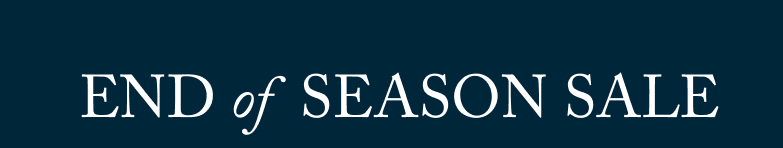 End of Season Sale - Up to 50% Off Select Styles