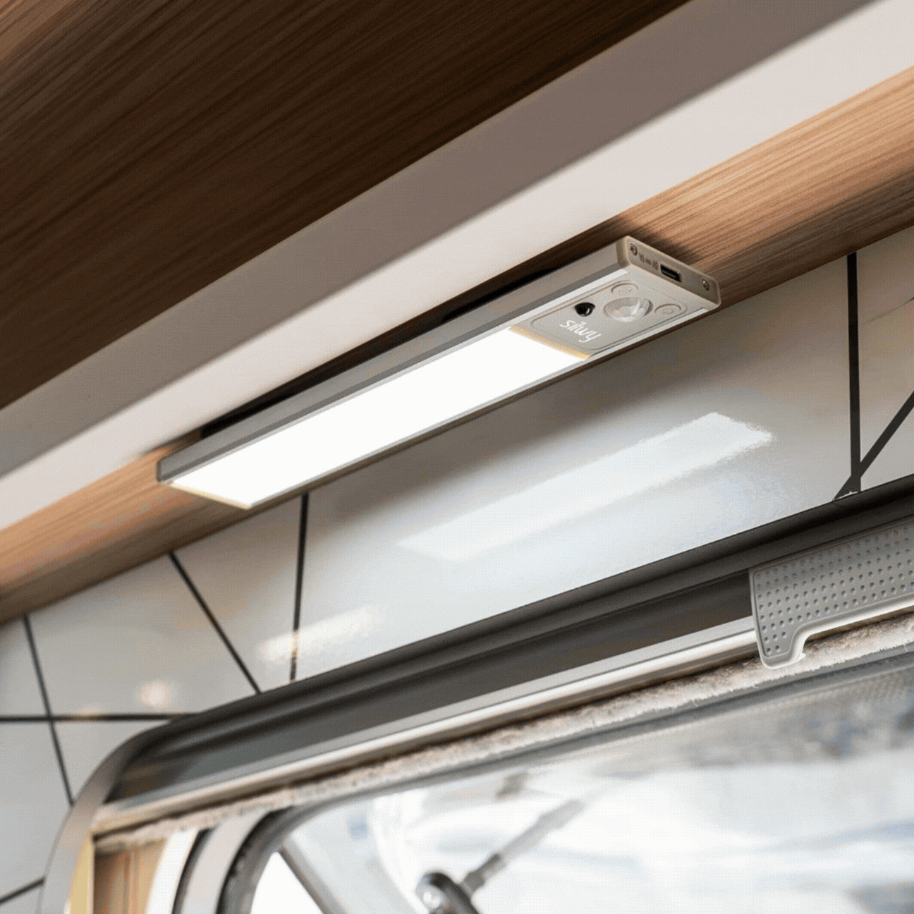 Magnet Under-Cabinet Light DIY