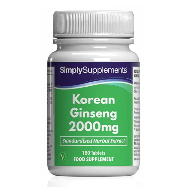 Image of Ginseng Coreano 2000mg