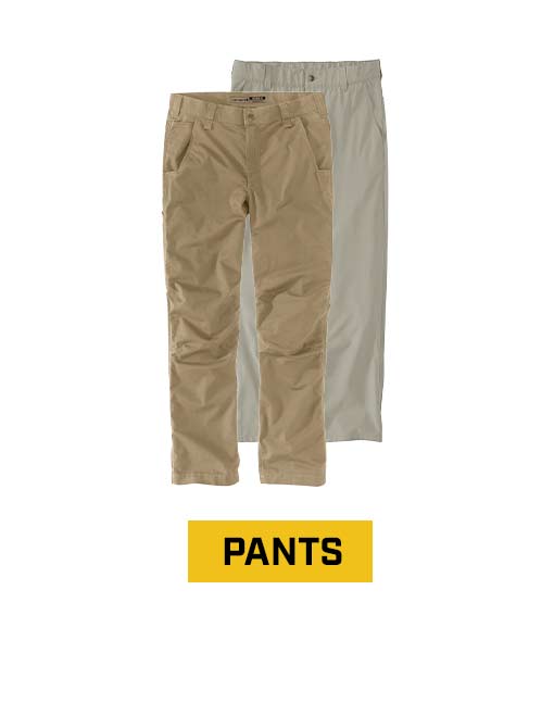 Pants on white