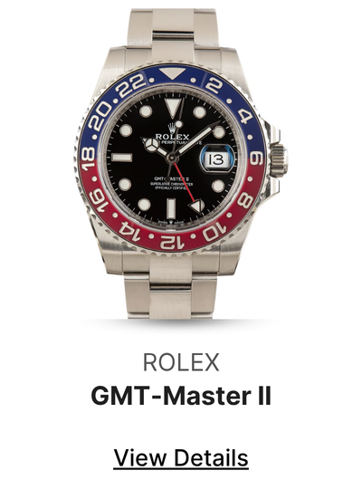 Used Rolex GMT-Master II Ref 126710BLRO Pepsi