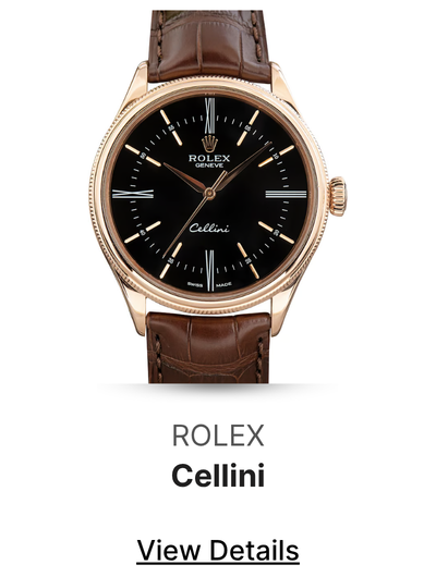 Used Rolex Cellini 50505 Black Dial