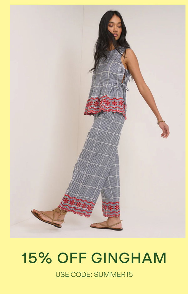 gingham edit