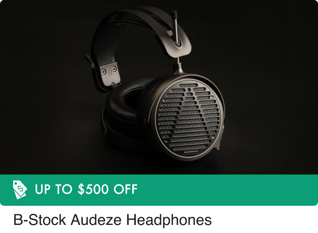 Up To $500 Off B-Stock Audeze Headphones