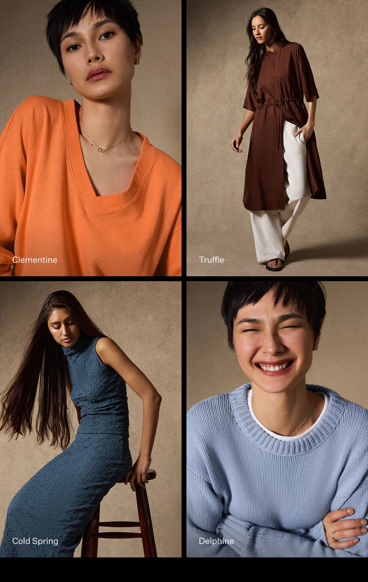 Clementine, Trufle, Cold Spring, Delphine