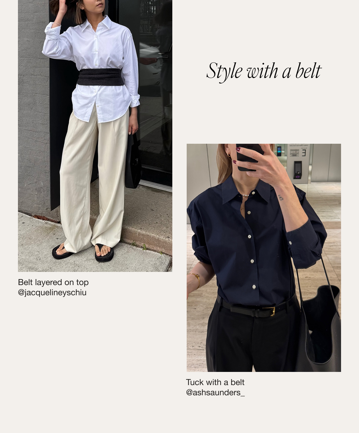 How to Style: La Shirt Classica