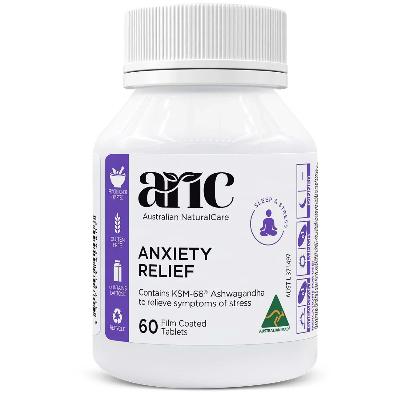 Image of Anxiety Relief 60 tabs